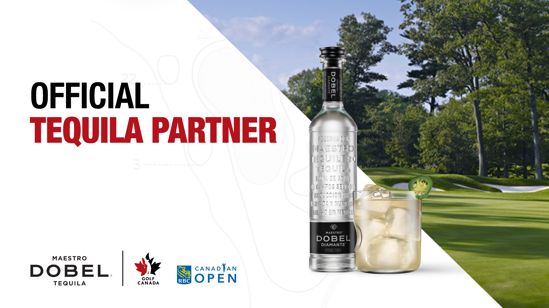 Maestro Dobel Tequila official tequila partner of RBC Canadian