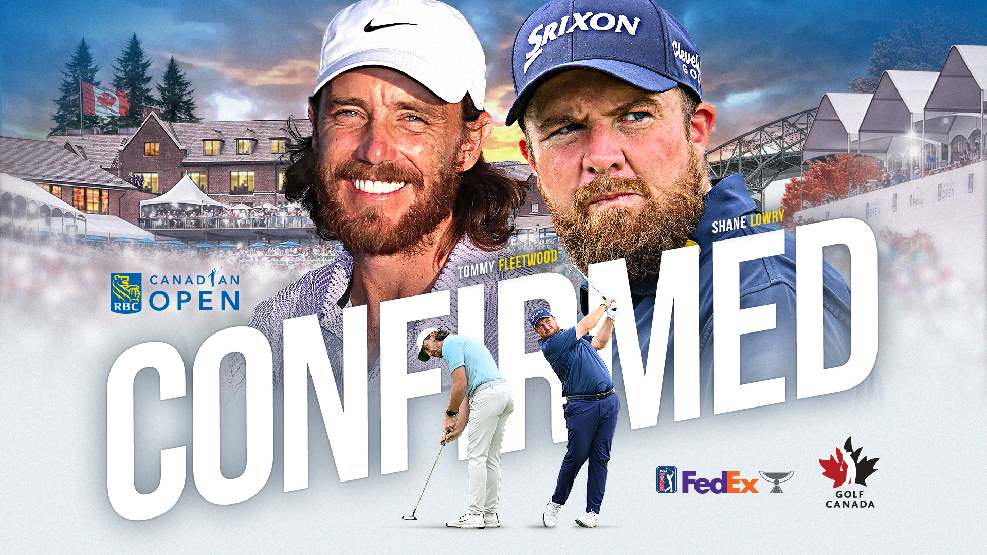 Tommy Fleetwood and Shane Lowry join field for 2024 RBC Canadian Open