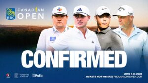 Ludvig Åberg, Sungjae Im, Tom Kim and Alex Noren to compete in the 2025 RBC Canadian Open