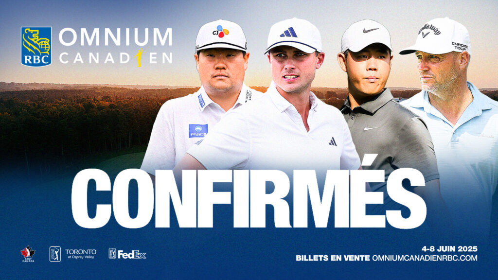 Ludvig Åberg, Sungjae Im, Tom Kim et Alex Noren prendront part à l'Omnium canadien RBC 2025