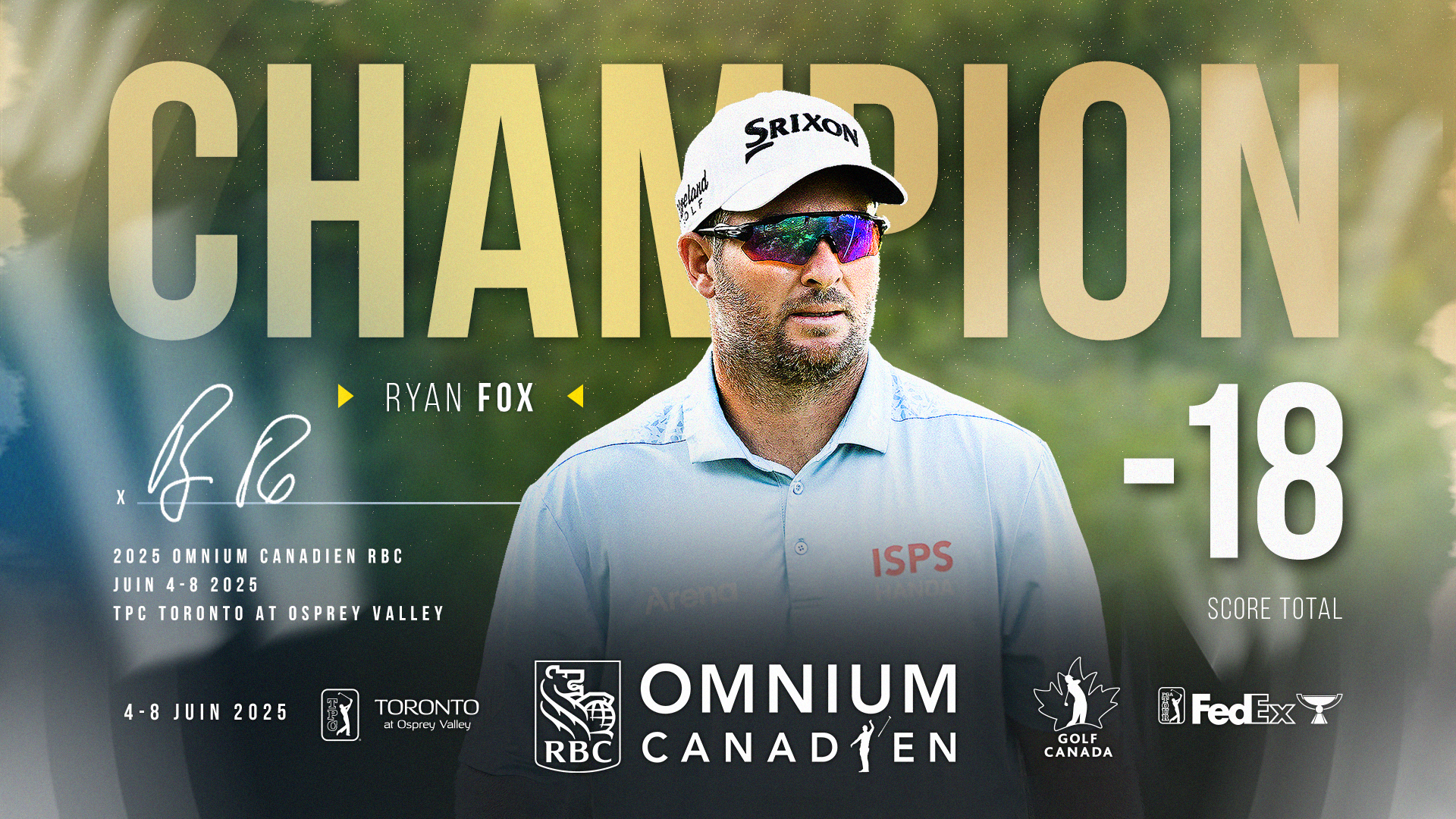 Ryan Fox Champion French